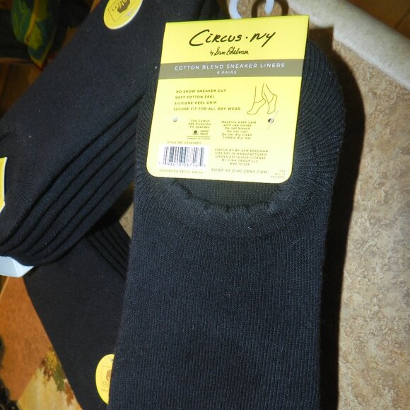 Circus NY by Sam Edelman Sneaker Liner socks 6 Pairs NWT⌚🏃⚡💨🚚 - Picture 10 of 15
